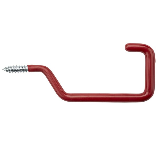 National Hardware National Hardware 6 in. L Vinyl Coated Red Steel Storage Rafter Hook 40 lb. cap. 2 pk N188-010 - main